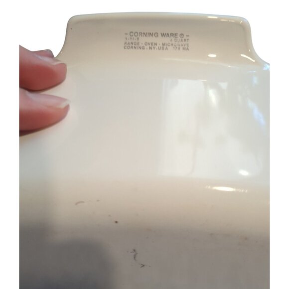 Vintage CorningWare 4QT A-84-B Spice of Life L Echalote La Sauge Dish w Lid - Picture 8 of 16